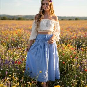 Free People Gesibelle Skirt NWOT